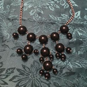 Black onyx necklace. Worn once.